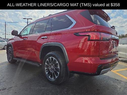 Supersonic Red 2023 Toyota Sequoia Limited