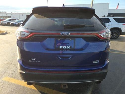 Blue Metallic 2015 Ford Edge SEL