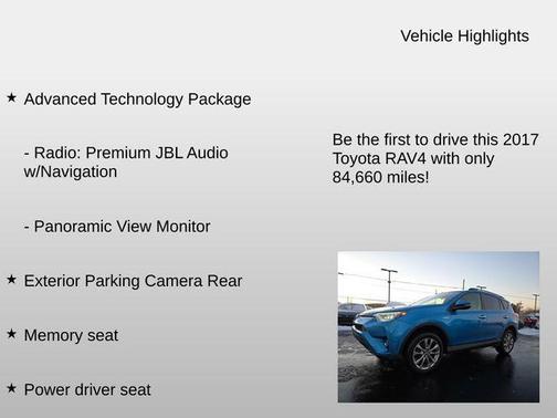 2017 Toyota RAV4 Hybrid Limited