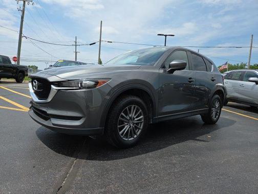 Machine Gray Metallic 2017 Mazda CX-5 Touring