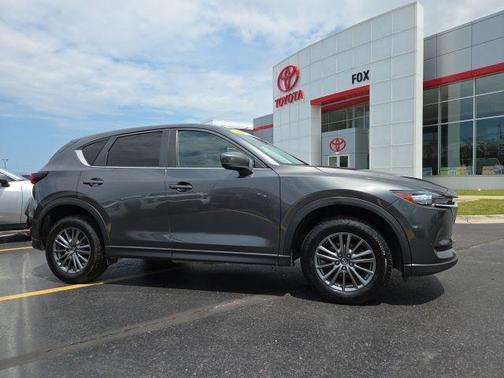 Machine Gray Metallic 2017 Mazda CX-5 Touring