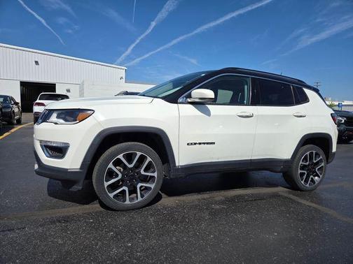 White Clearcoat 2018 Jeep Compass Limited