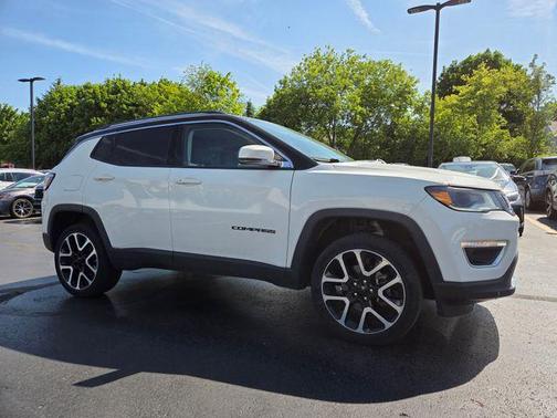 White Clearcoat 2018 Jeep Compass Limited