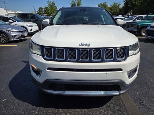 White Clearcoat 2018 Jeep Compass Limited