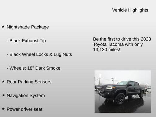 2023 Toyota Tacoma Limited