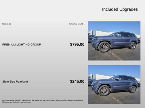 Slate Blue Pearlcoat 2020 Jeep Grand Cherokee Limited