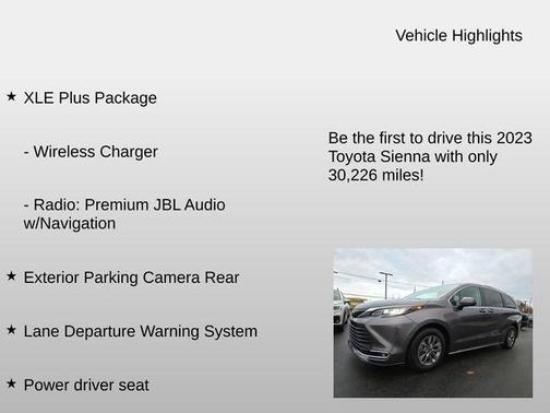 2023 Toyota Sienna XLE