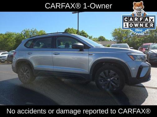 Silver Metallic 2024 Volkswagen Taos 1.5T S