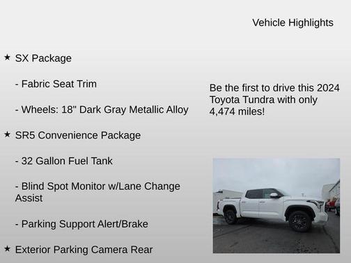 2024 Toyota Tundra SR5