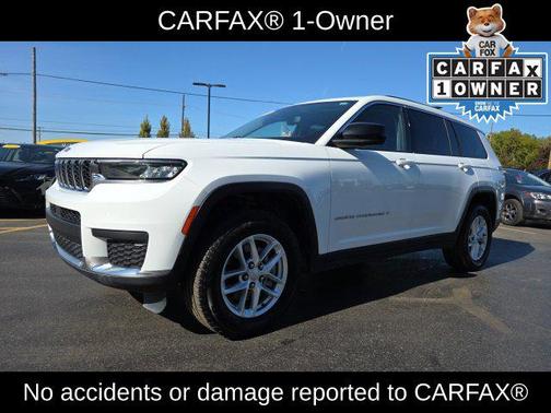 Bright White Clearcoat 2022 Jeep Grand Cherokee L Laredo