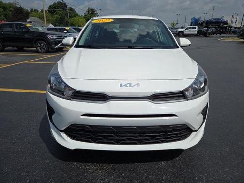 Clear White 2022 Kia Rio LX