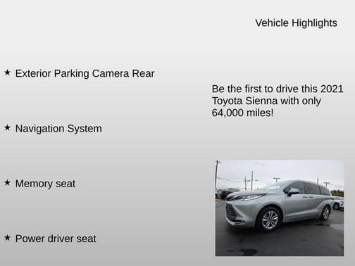 2021 Toyota Sienna Limited 7-Passenger