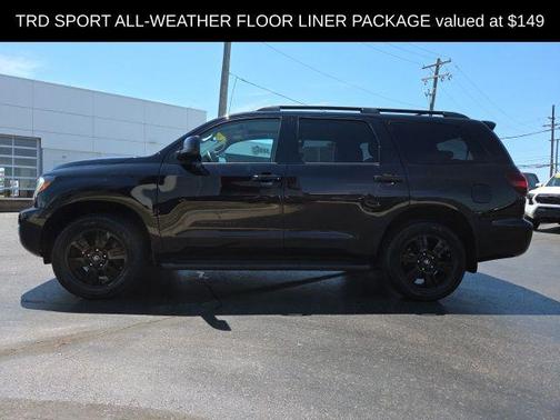 Midnight Black Metallic 2018 Toyota Sequoia TRD Sport