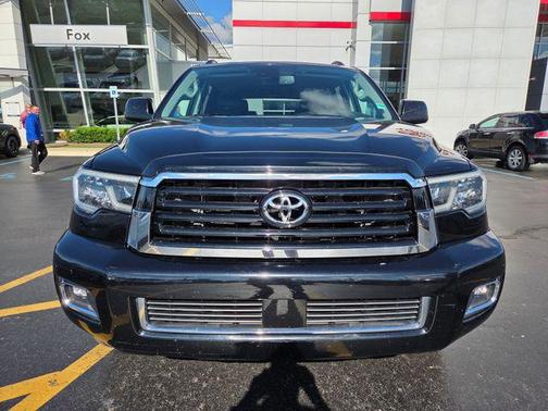 Midnight Black Metallic 2018 Toyota Sequoia TRD Sport