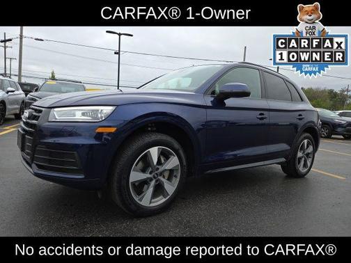 Navarra Blue Metallic 2020 Audi Q5 45 Premium