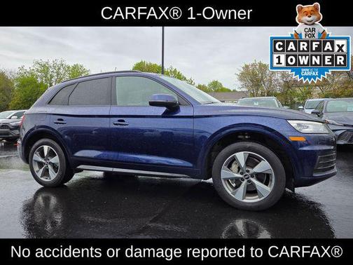 Navarra Blue Metallic 2020 Audi Q5 45 Premium