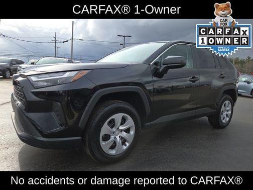 Midnight Black Metallic 2025 Toyota RAV4 LE