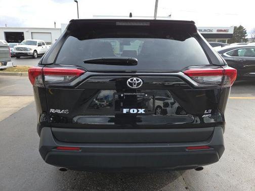 Midnight Black Metallic 2025 Toyota RAV4 LE
