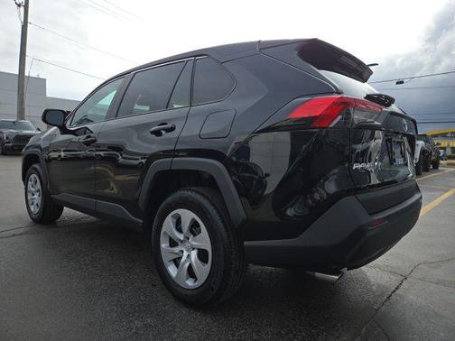 Midnight Black Metallic 2025 Toyota RAV4 LE