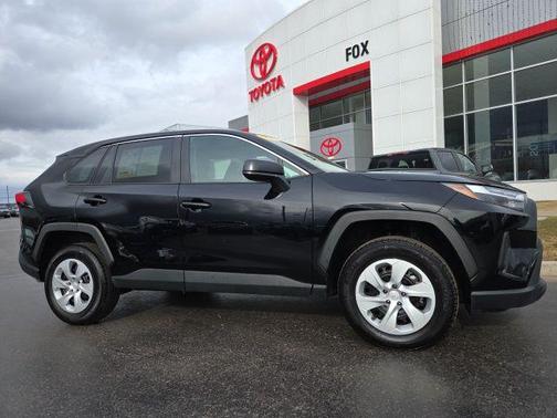 Midnight Black Metallic 2025 Toyota RAV4 LE