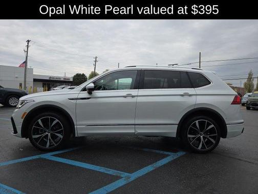 Opal White 2024 Volkswagen Tiguan 2.0T SEL R-Line 4MOTION