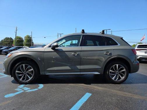Gray 2024 Audi Q5 45 S line Premium Plus