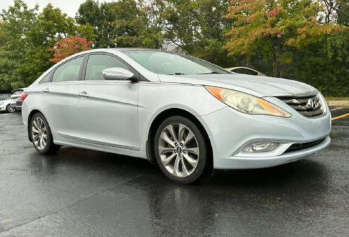 Radiant Silver Metallic 2012 Hyundai SONATA Limited 2.0T