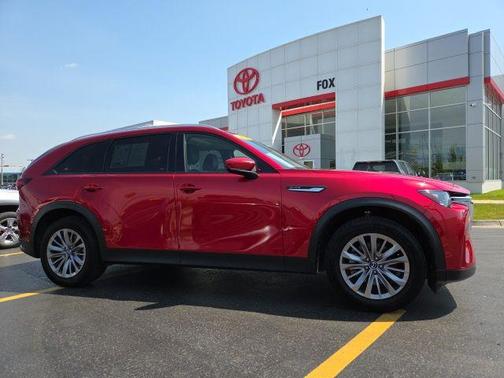 Soul Red Crystal Metallic 2025 Mazda CX-90 3.3 Turbo Preferred