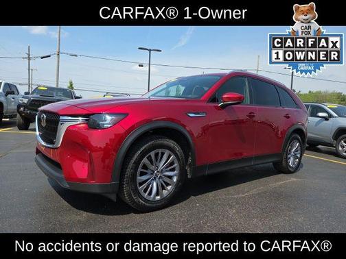 Soul Red Crystal Metallic 2025 Mazda CX-90 3.3 Turbo Preferred
