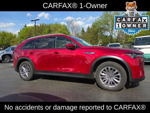 Soul Red Crystal Metallic 2025 Mazda CX-90 3.3 Turbo Preferred