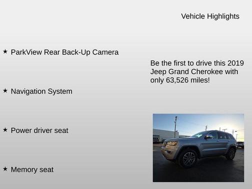 2019 Jeep Grand Cherokee Limited