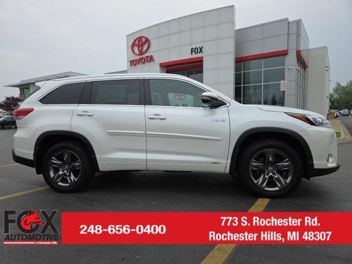 2017 Toyota Highlander Hybrid Platinum