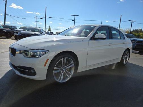 Alpine White 2017 BMW 340 xDrive