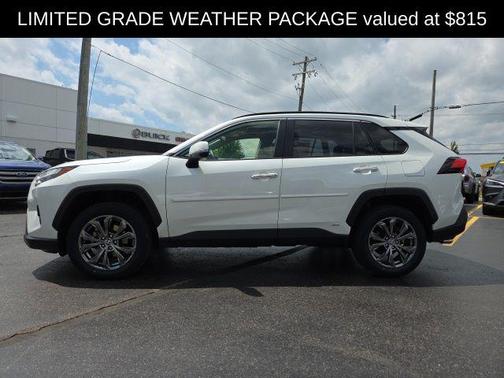 Blizzard Pearl 2022 Toyota RAV4 Hybrid Limited