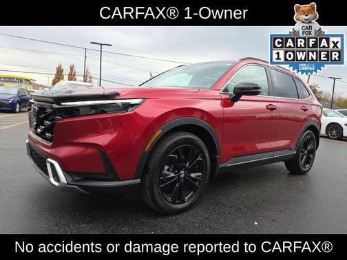 Radiant Red Metallic 2024 Honda CR-V Hybrid Sport Touring