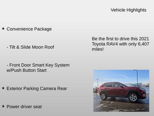 2021 Toyota RAV4 XLE