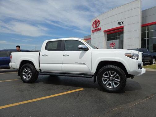 Super White 2017 Toyota Tacoma Limited
