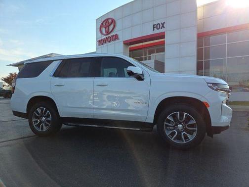 Summit White 2021 Chevrolet Tahoe LT