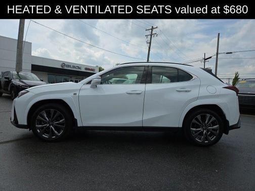Ultra White 2023 Lexus UX 250h F Sport