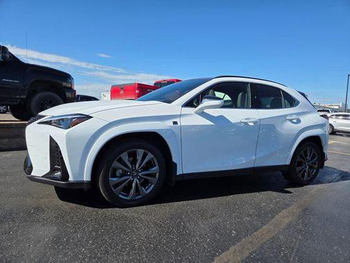Ultra White 2023 Lexus UX 250h F Sport