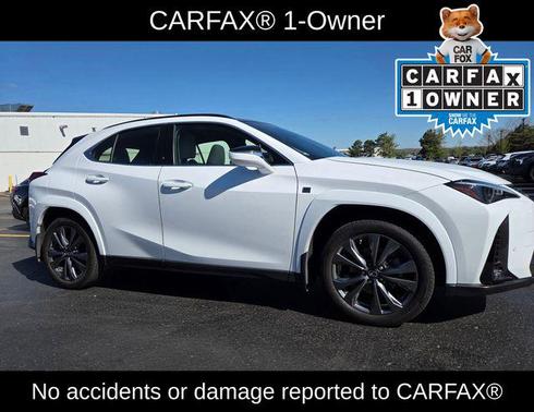 Ultra White 2023 Lexus UX 250h F Sport
