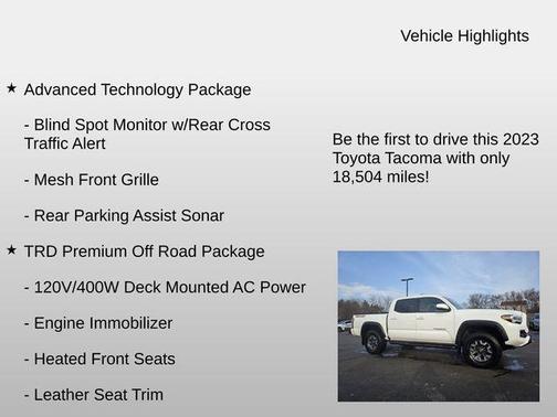 2023 Toyota Tacoma TRD Off Road