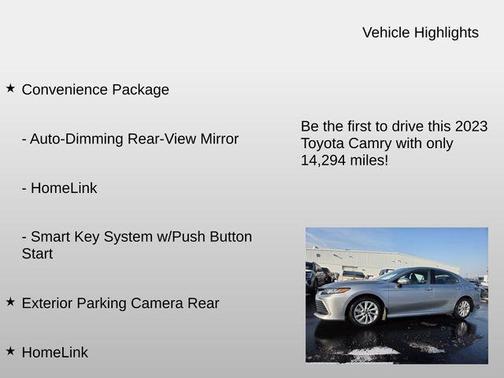 2023 Toyota Camry LE