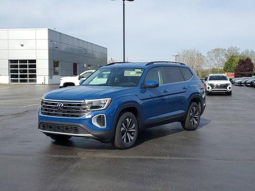 mountain lake blue metallic 2026 Volkswagen Atlas 2.0T SE