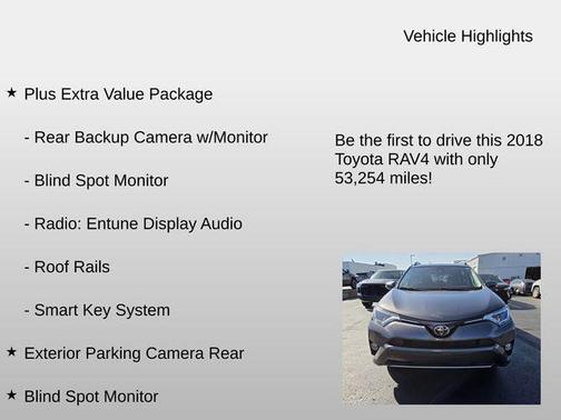 2018 Toyota RAV4 XLE