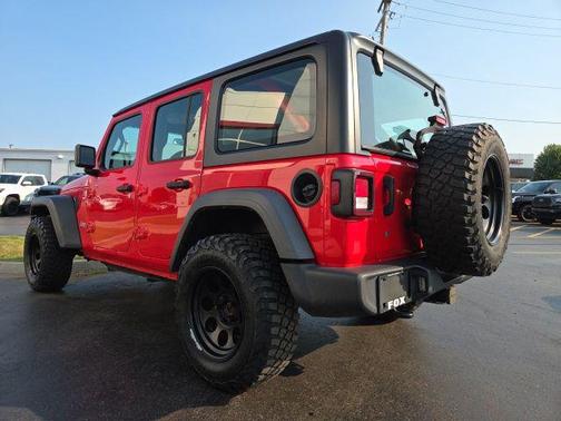 Firecracker Red Clearcoat 2018 Jeep Wrangler Unlimited Sport