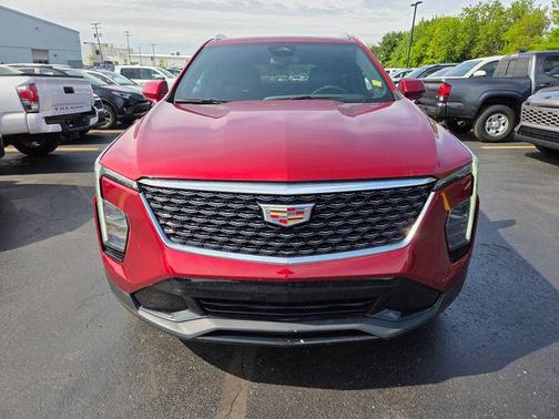 Radiant Red Tintcoat 2024 Cadillac XT4 Premium Luxury