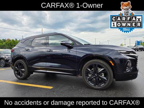 Midnight Blue Metallic 2021 Chevrolet Blazer RS