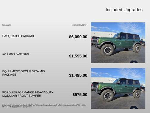 2022 Ford Bronco Black Diamond