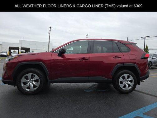 Ruby Flare Pearl 2023 Toyota RAV4 LE